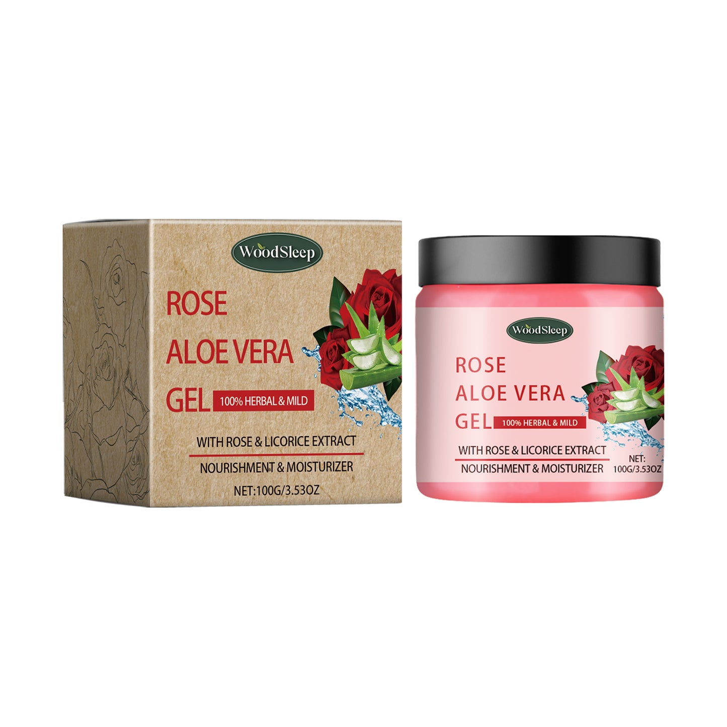 🪴🌹Rose Aloe Vera Hydrating Face Cream – Firming, Moisturizing & Repairing Skincare for Soft, Radiant Skin🌹🪴