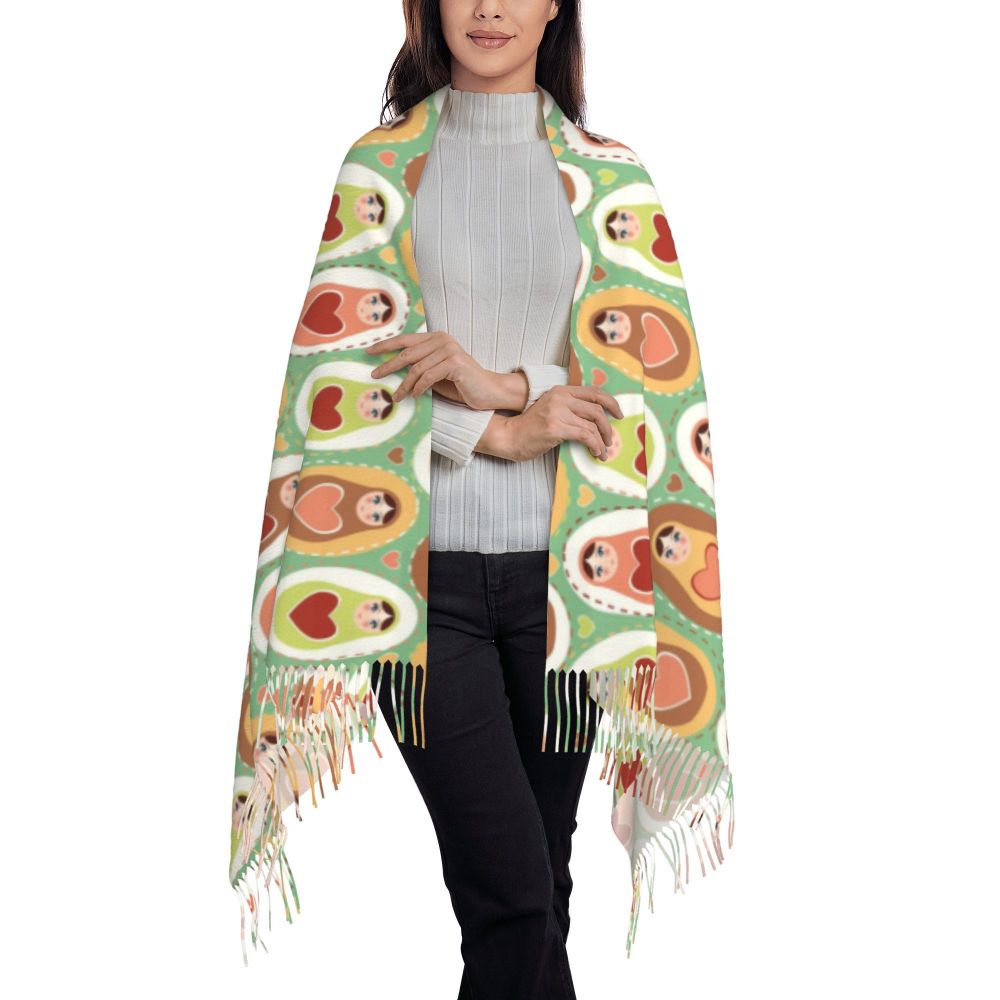 Matryoshka Doll Shawls