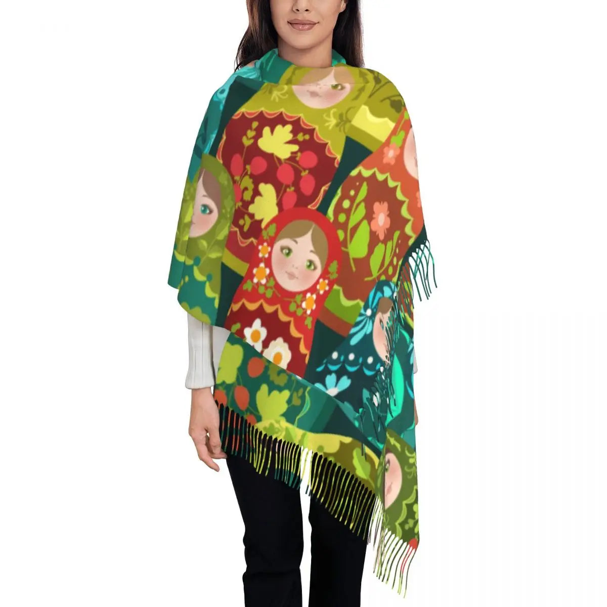 Matryoshka Doll Shawls