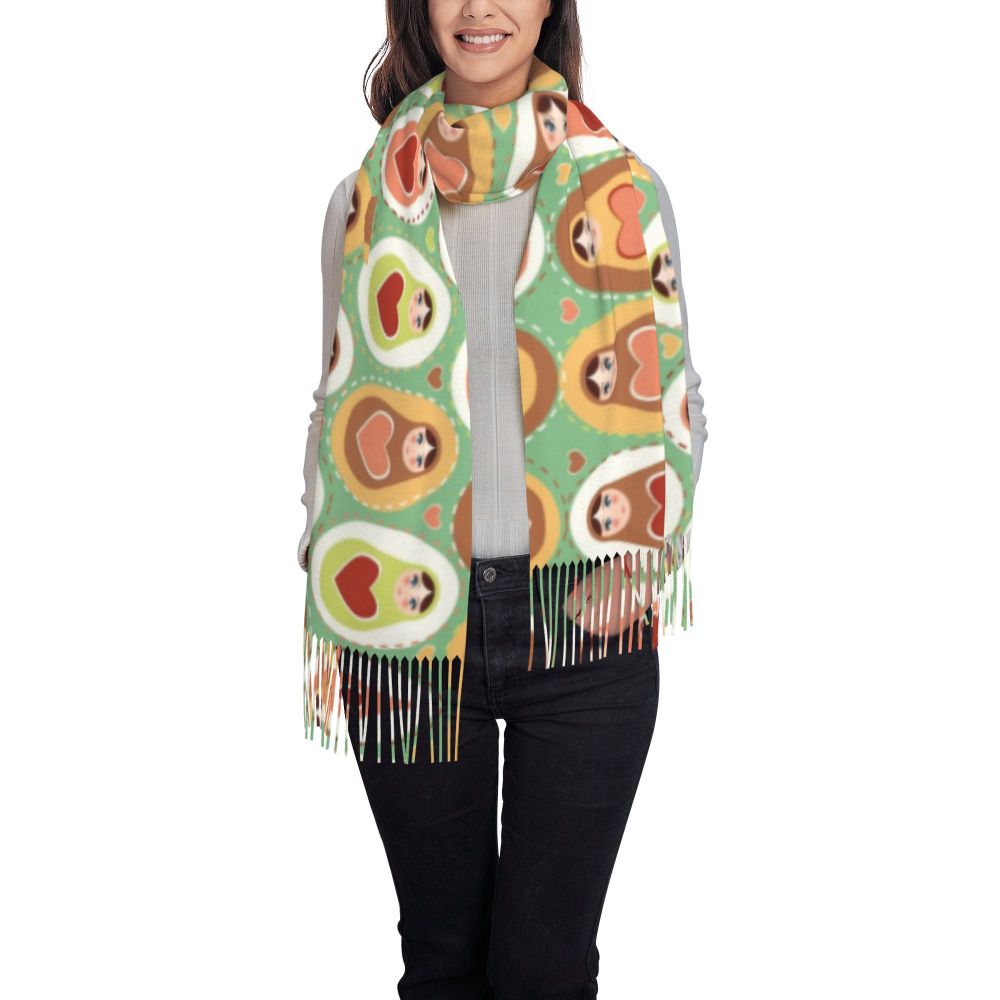Matryoshka Doll Shawls