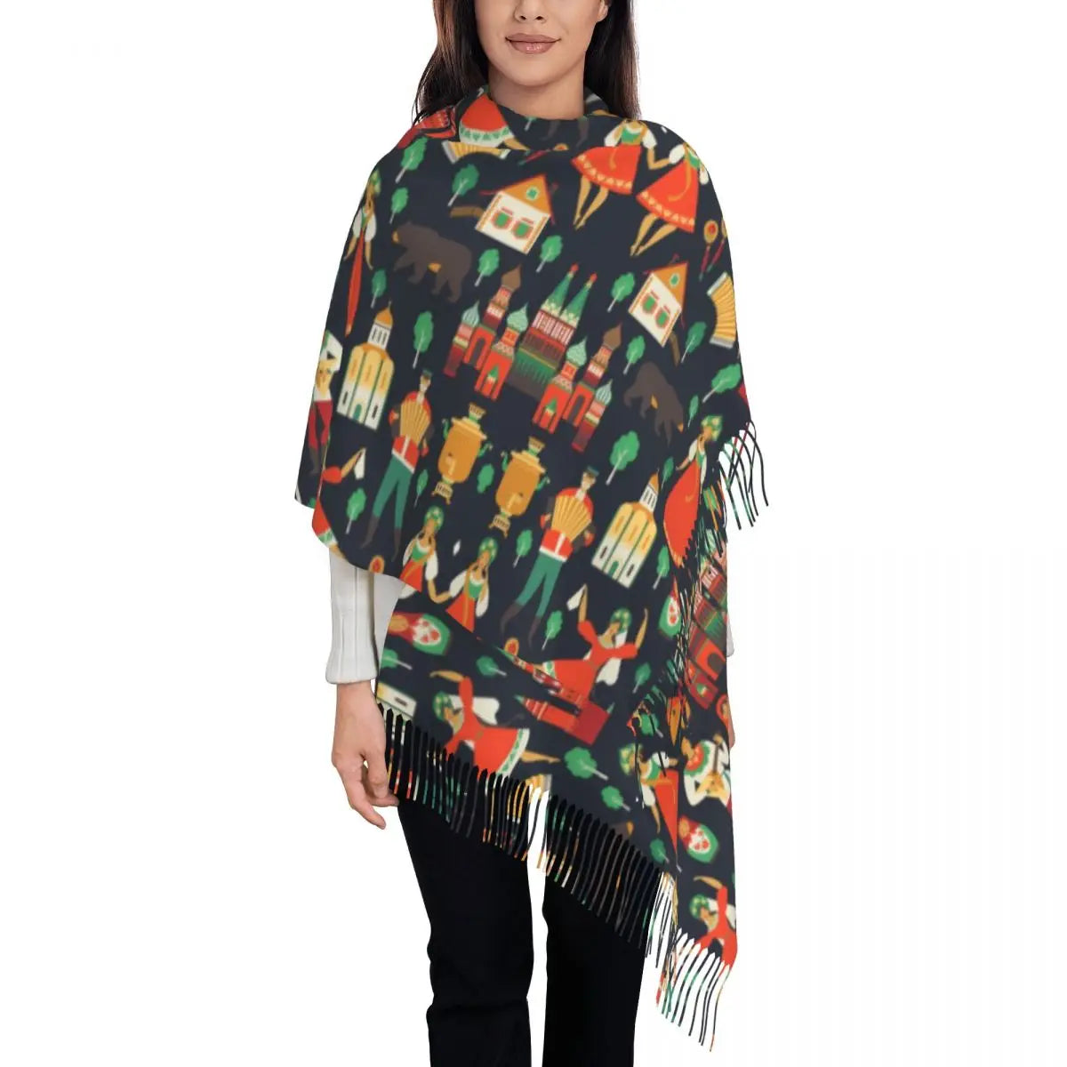 Matryoshka Doll Shawls