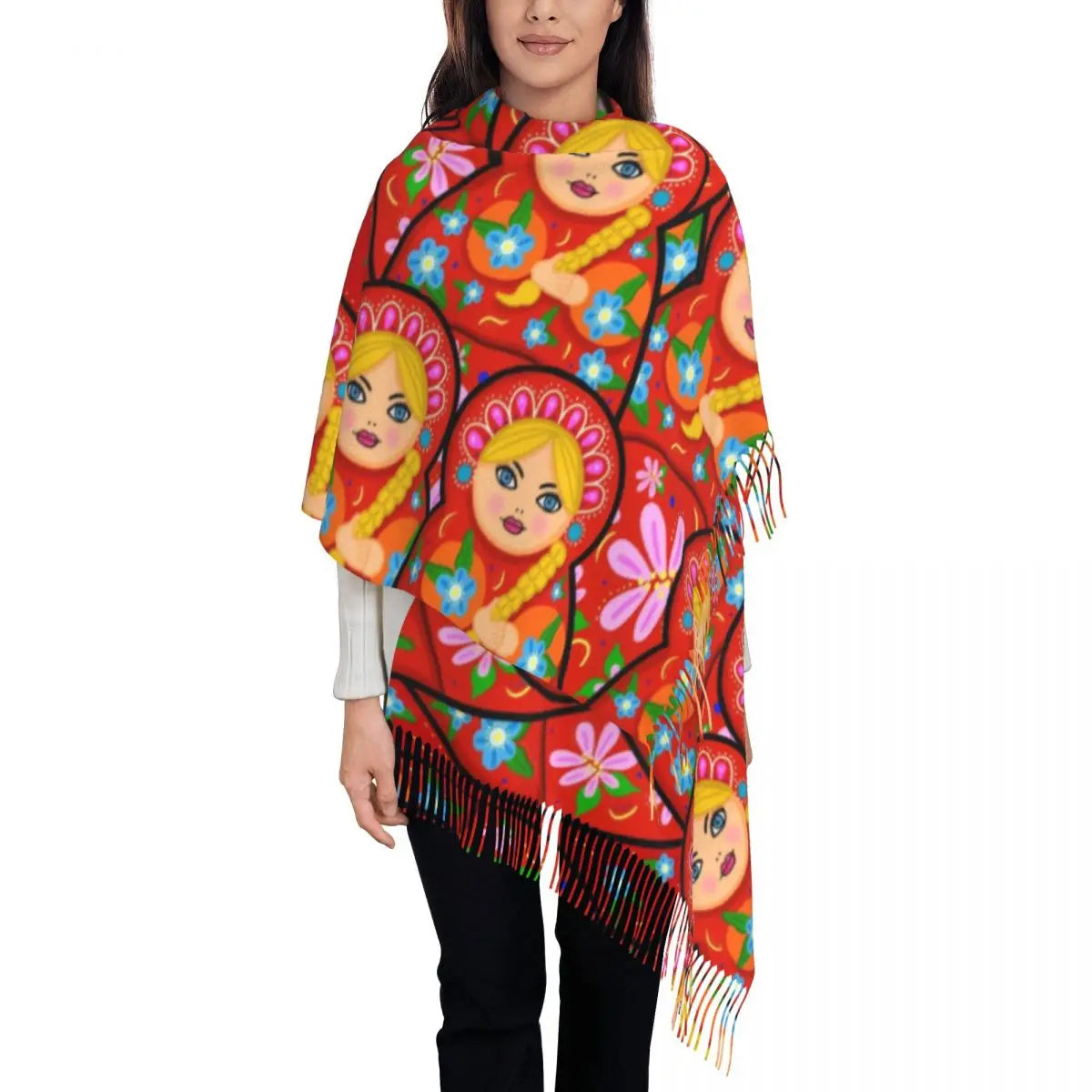 Matryoshka Doll Shawls