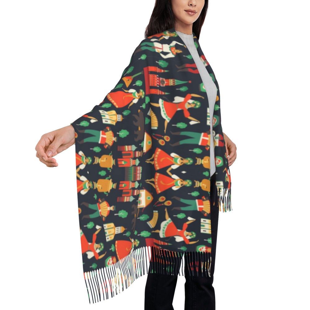 Matryoshka Doll Shawls