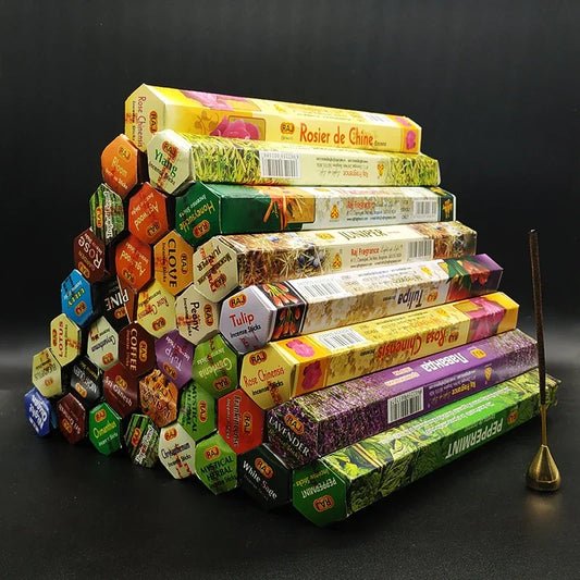 Handmade India Incense Sticks (20 Sticks Per Box) Selection-ALOE WINGS STORE