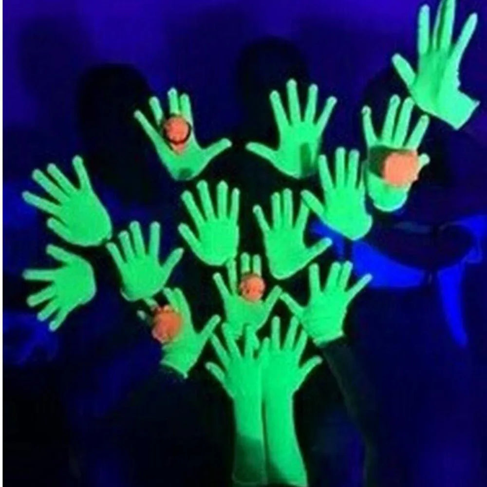UV Glow Party Accessories Set – Neon Hat, Glasses, Bracelet, Necklace & Gloves for Birthday, Wedding & Festival Dress-Up Decor