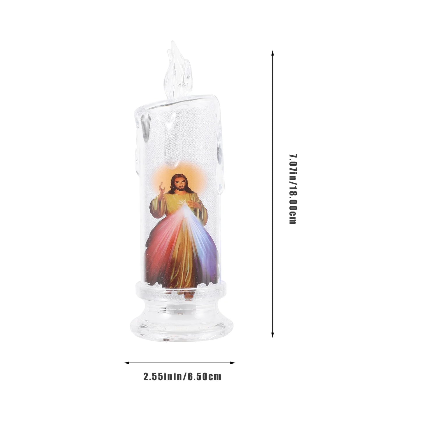 4 Pcs LED Jesus Lanterns for Holy Night - ALOE WINGS STORE