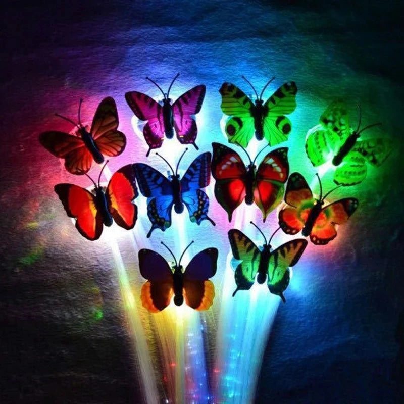 LED Fibre Optic Hair Clips – Light-Up Flash Braids & Luminous Hair Barrettes for Birthdays, Weddings, Parties & Carnivals