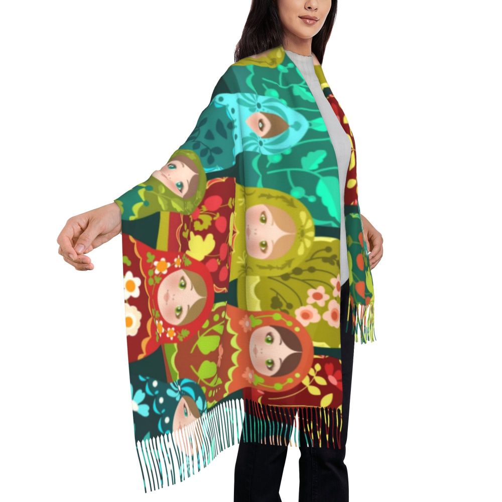 Matryoshka Doll Shawls