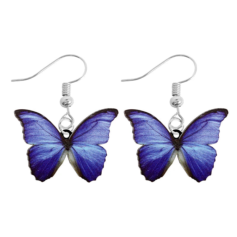 Animal-Themed Dangle Drop Earrings – Rabbit, Parrot, Bird, Frog, Butterfly & Other Animal Designs - ALOE WINGS STORE