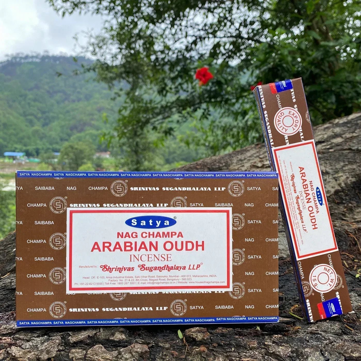 Box Of Satya Handmade Indian Incense Sticks (12 packets in a Large Box) SELECTION - ALOE WINGS STORE