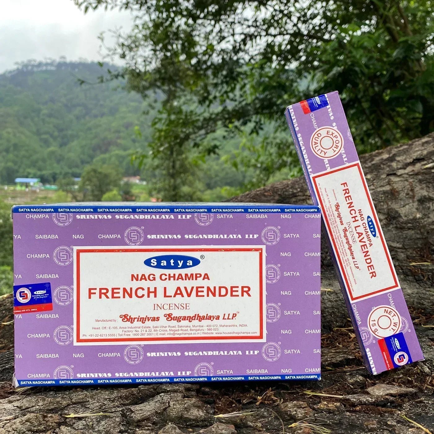 Box Of Satya Handmade Indian Incense Sticks (12 packets in a Large Box) SELECTION - ALOE WINGS STORE
