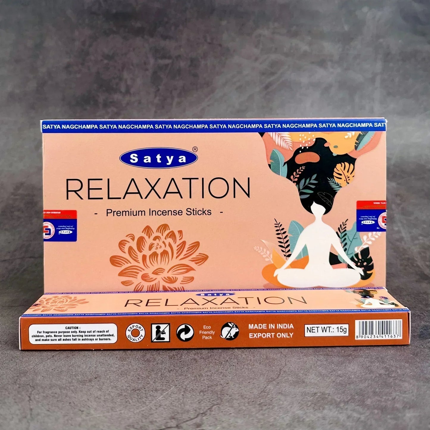 Box Of Satya Handmade Indian Incense Sticks (12 packets in a Large Box) SELECTION - ALOE WINGS STORE