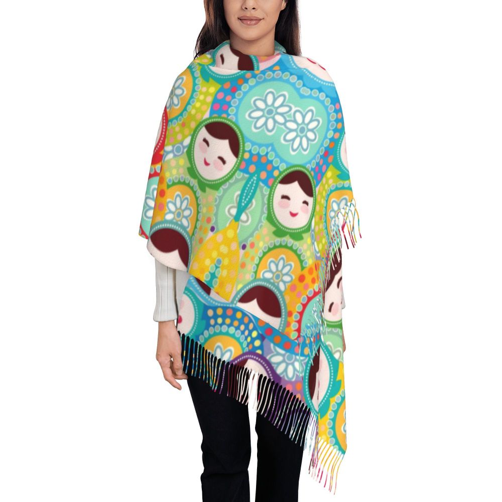 Matryoshka Doll Shawls