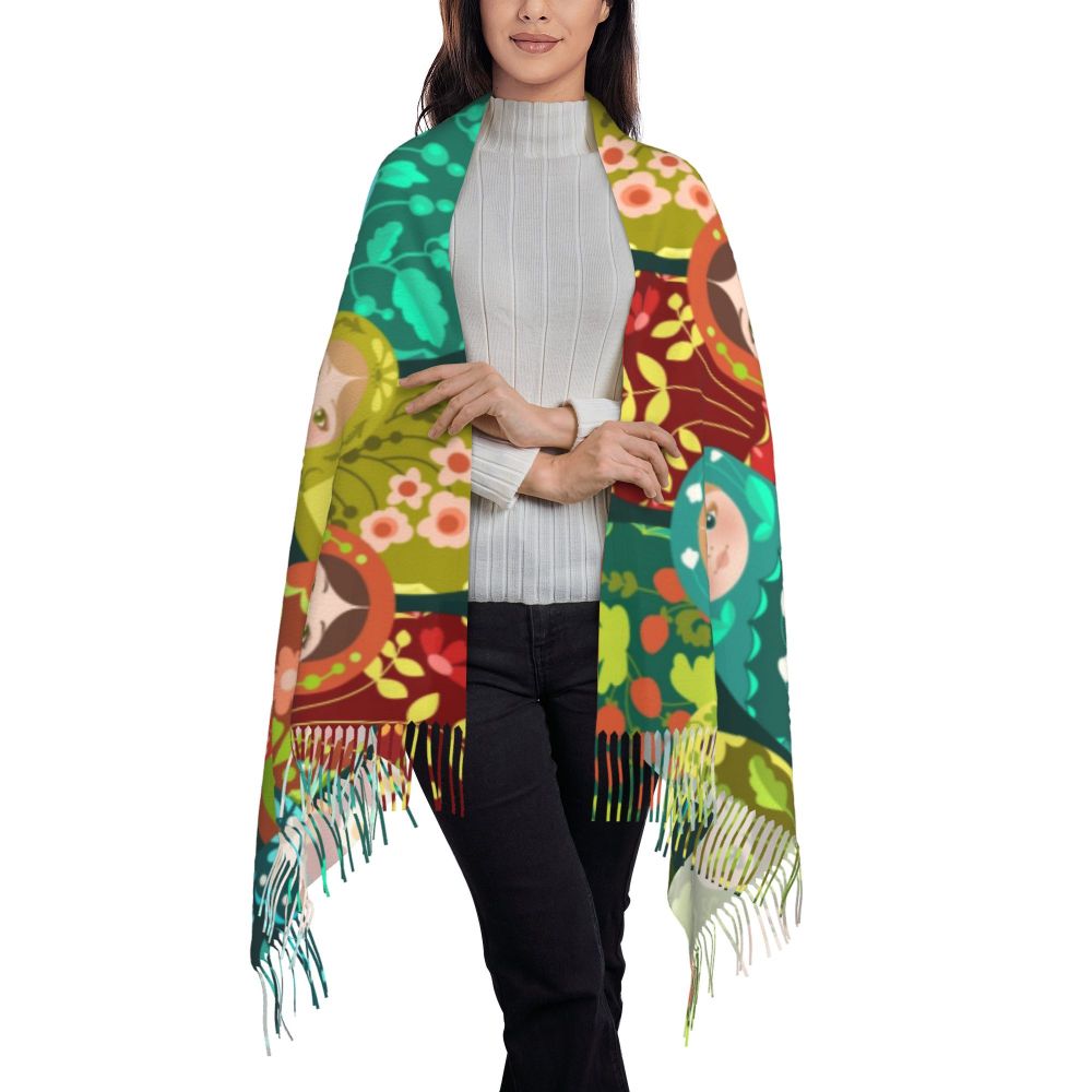Matryoshka Doll Shawls