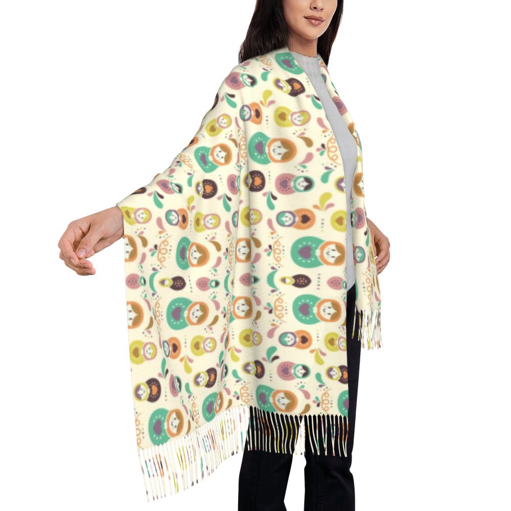 Matryoshka Doll Shawls