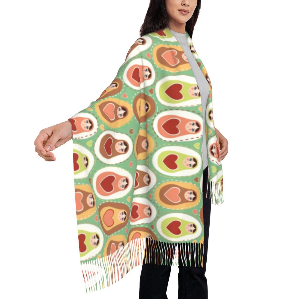Matryoshka Doll Shawls