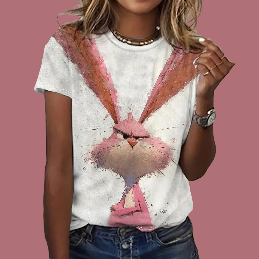 Funny Animal Animation Casual T-Shirts (S-3XL) - ALOE WINGS STORE
