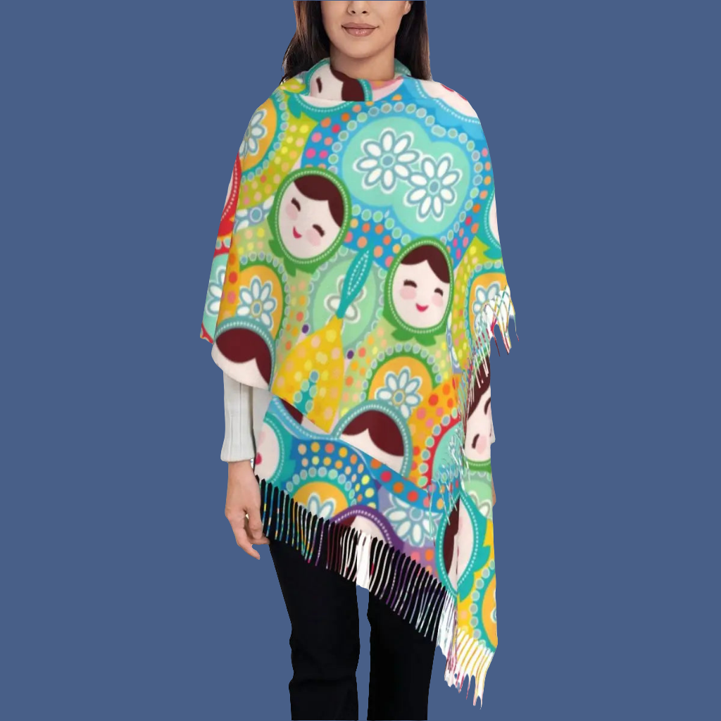 Matryoshka Doll Shawls - ALOE WINGS STORE