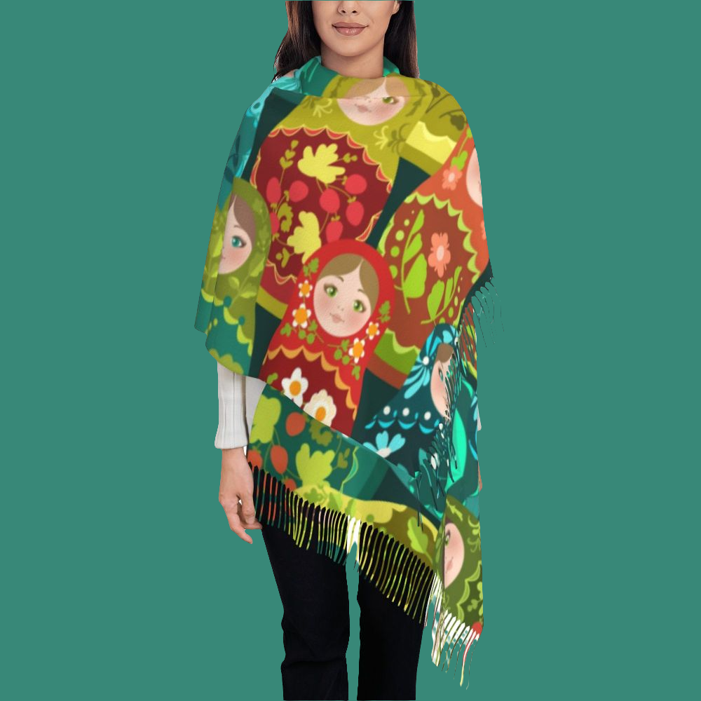 Matryoshka Doll Shawls - ALOE WINGS STORE