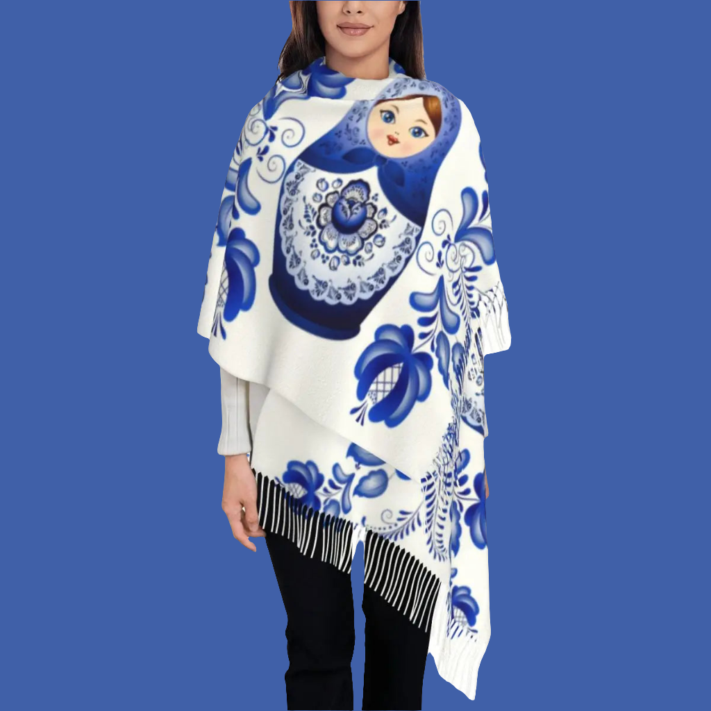 Matryoshka Doll Shawls - ALOE WINGS STORE