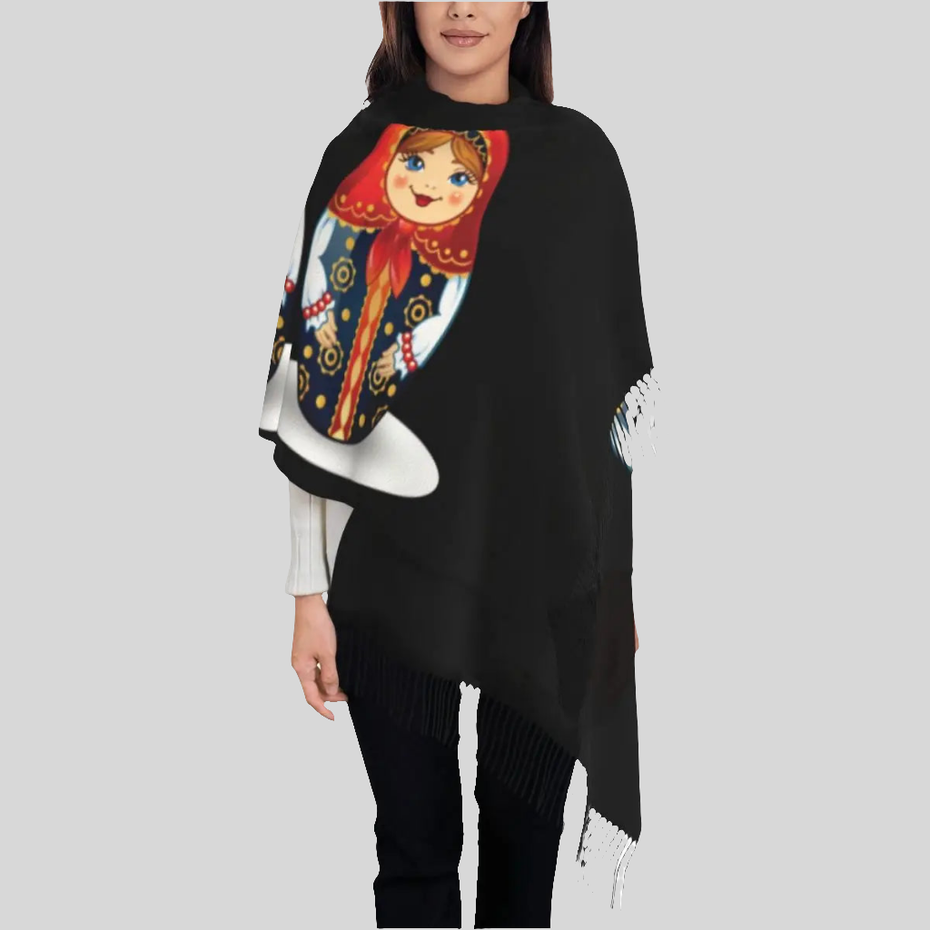 Matryoshka Doll Shawls - ALOE WINGS STORE