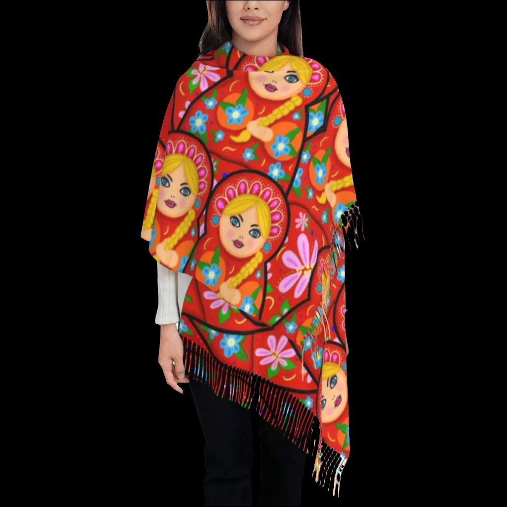 Matryoshka Doll Shawls - ALOE WINGS STORE