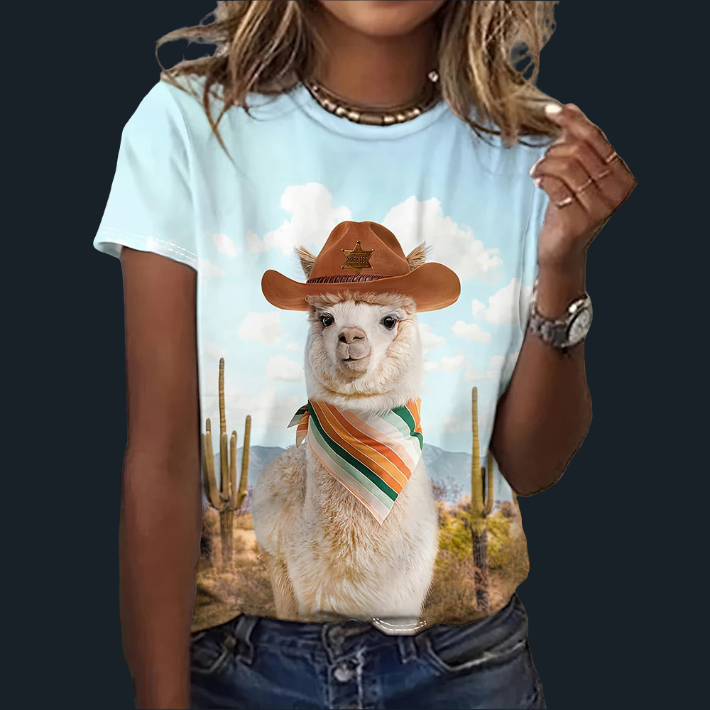 Funny Animal Animation Casual T-Shirts (S-3XL) - ALOE WINGS STORE