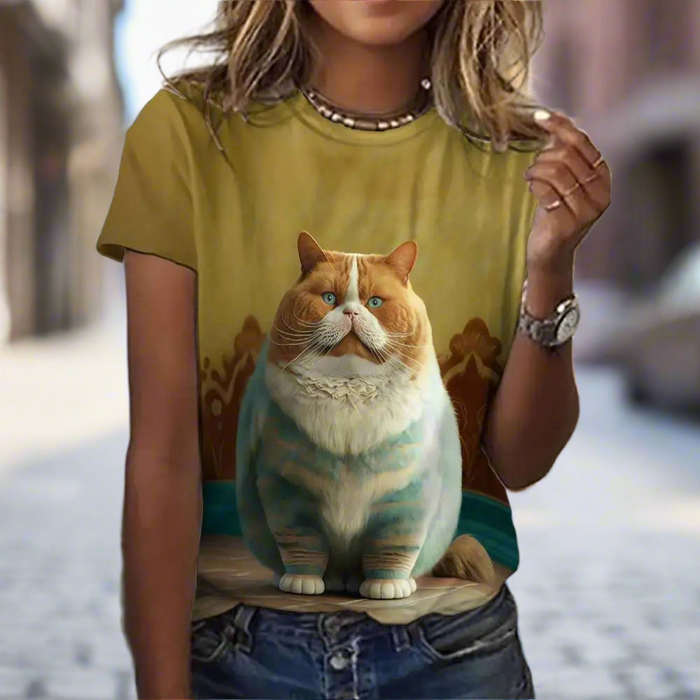 Cute Animal Animation Casual Unisex T-shirts (S-5XL) - ALOE WINGS STORE