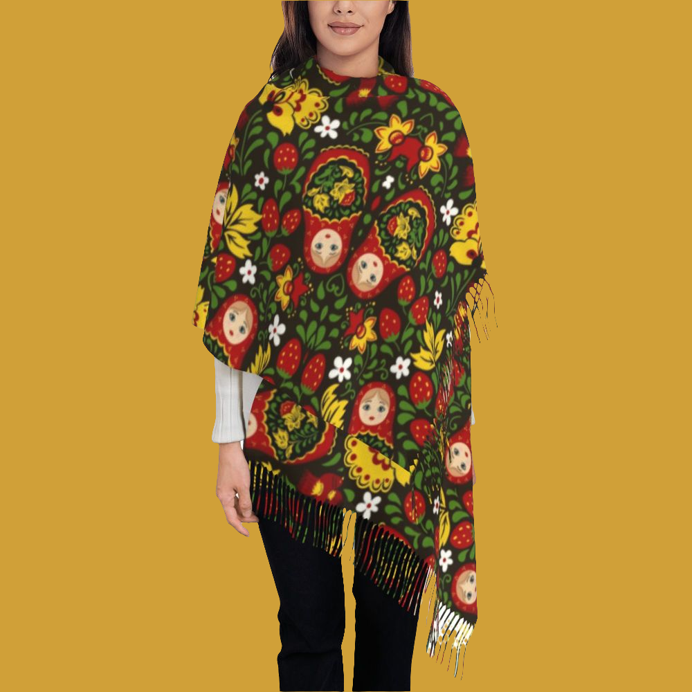Matryoshka Doll Shawls - ALOE WINGS STORE