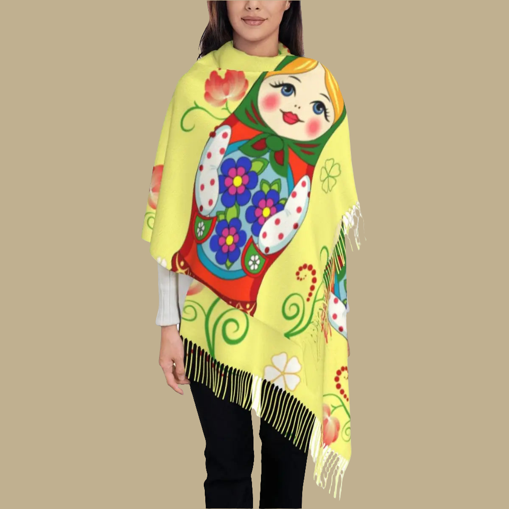 Matryoshka Doll Shawls - ALOE WINGS STORE