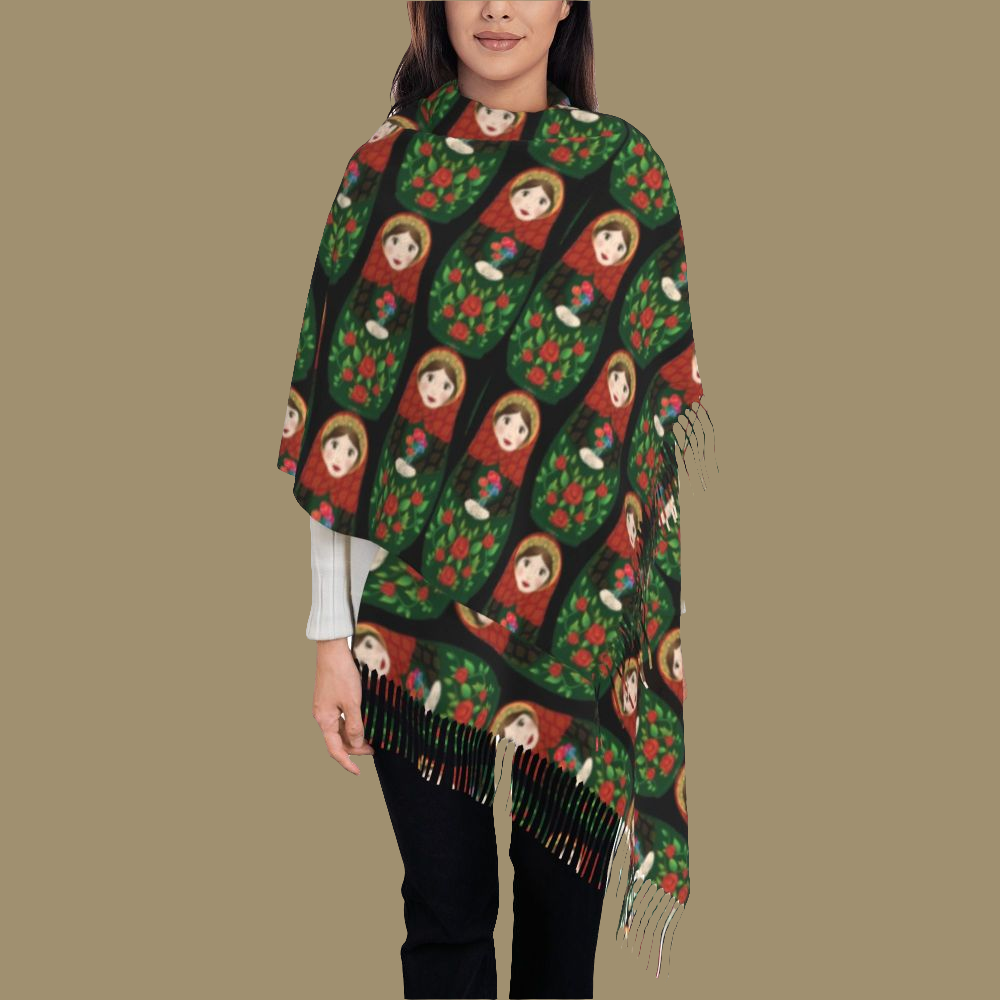 Matryoshka Doll Shawls - ALOE WINGS STORE