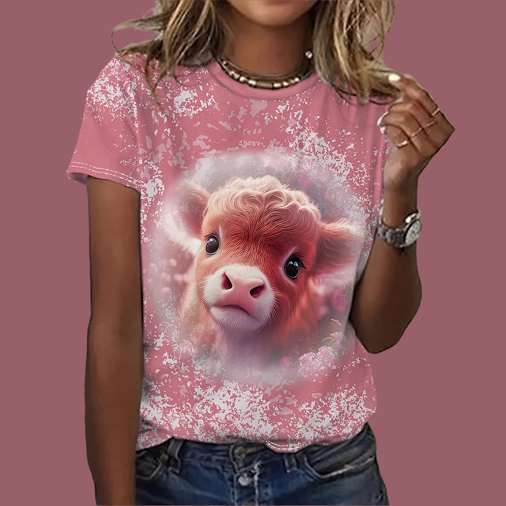 Funny Animal Animation Casual T-Shirts (S-3XL) - ALOE WINGS STORE