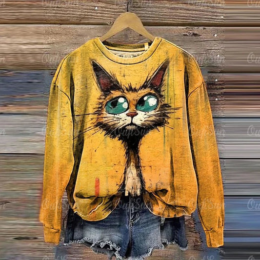 Cute Cats Unisex Sweatshirt [SELECTION]-ALOE WINGS STORE