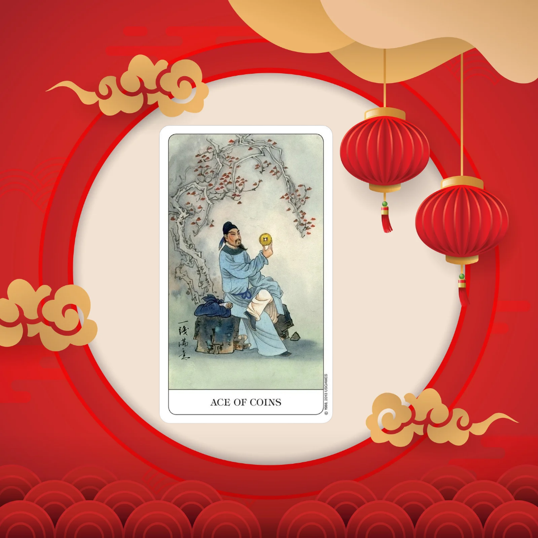 Box Cover of Chinese Tarot Cards – Jui Guoliang Artwork