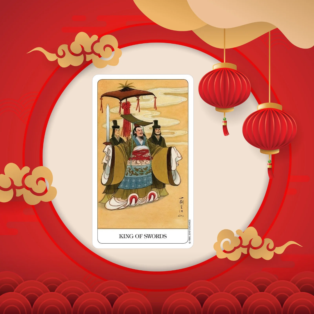 Instruction Booklet with Chinese Tarot Deck