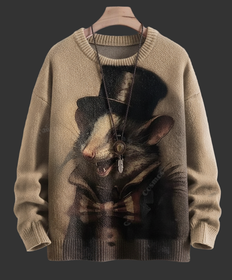 1.3D Printed Halloween Ugly Sweaters: Unisex Casual Winter Warm Pullovers - Skulls, Witches, Cats & More!