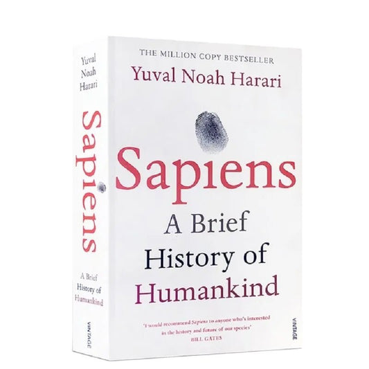 Sapiens: A Brief History of Humankind Yuval Noah Harari  (Anthropological Paperback)-ALOE WINGS STORE