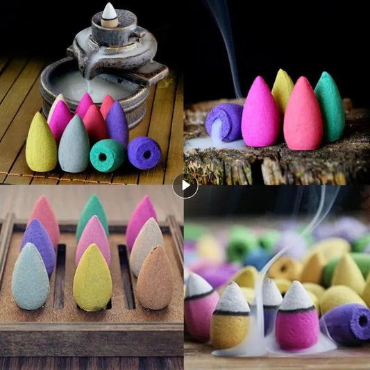 Scented Incense Cones Selection-ALOE WINGS STORE