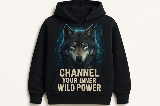 Wolf Spirit Animal Hoodie: Channel Your Inner Wild Power