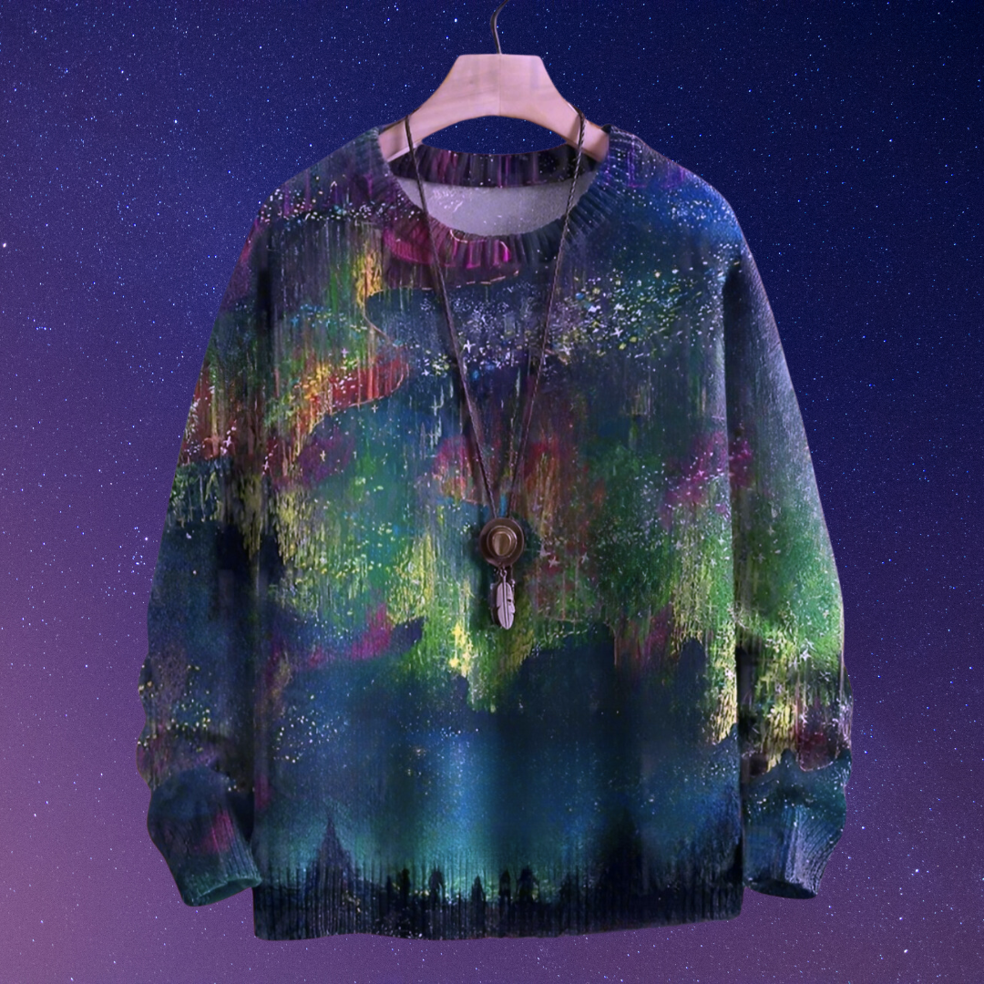 Unisex Multicolour Art Sweater [SELECTION] - ALOE WINGS STORE