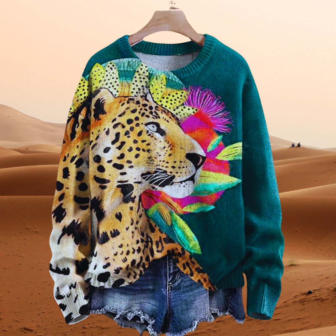 Stylish Wild Animals Casual Sweaters [SELECTION]