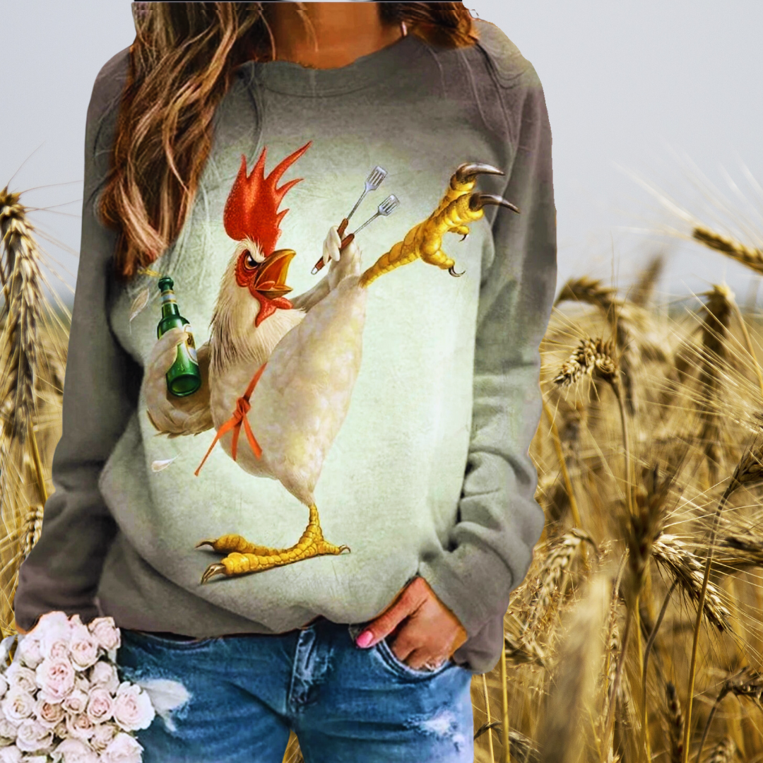 Adorable and Funny Animal Print Sweatshirt Collection - ALOE WINGS STORE