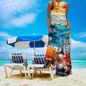Boho Retro V-Neck Sleeveless Maxi Dress – Artistic Summer Long Dress for Women