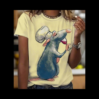 Unisex Casual T-Shirts with Funny 3D Animal Designs Collection