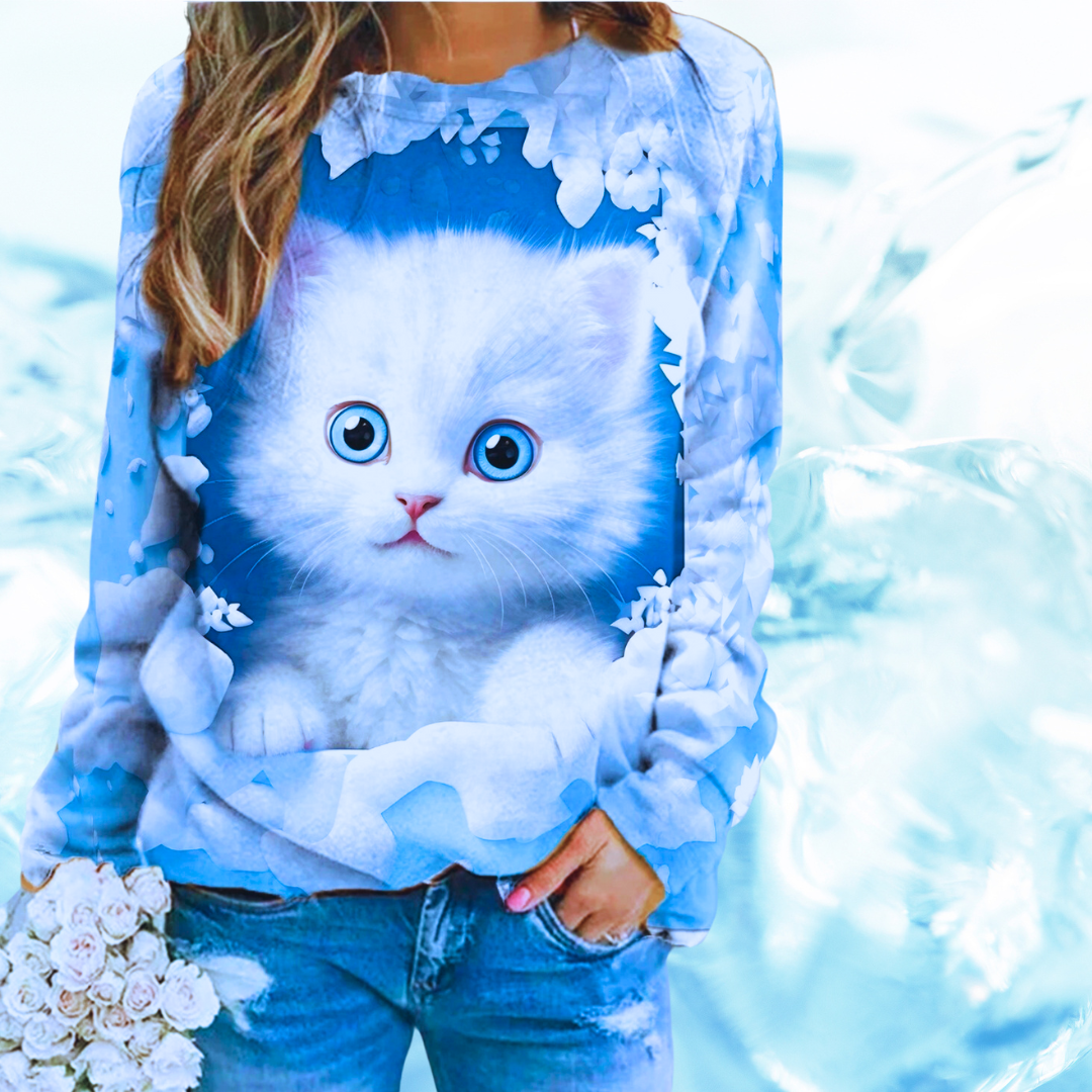 Adorable and Funny Animal Print Sweatshirt Collection - ALOE WINGS STORE