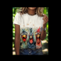 Unisex Casual T-Shirts with Funny 3D Animal Designs Collection