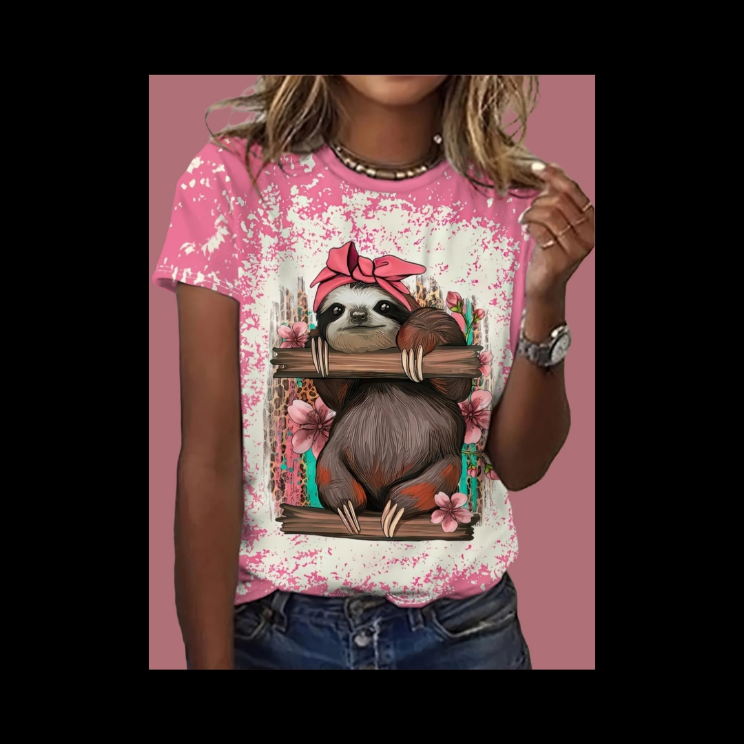 Unisex Casual T-Shirts with Funny 3D Animal Designs Collection