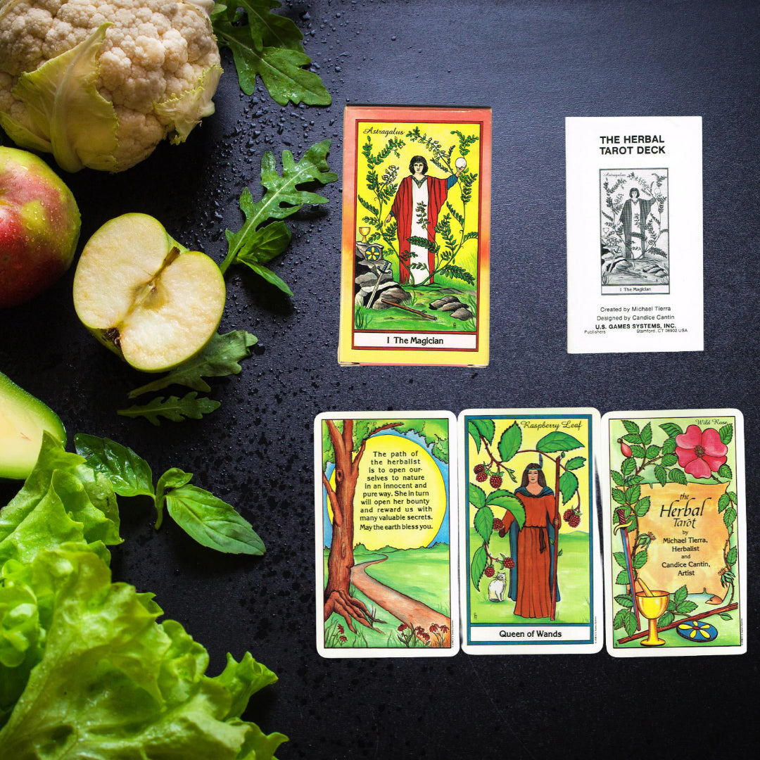 The Herbal Tarot by Michael Tierra and Candis Cantin - ALOE WINGS STORE