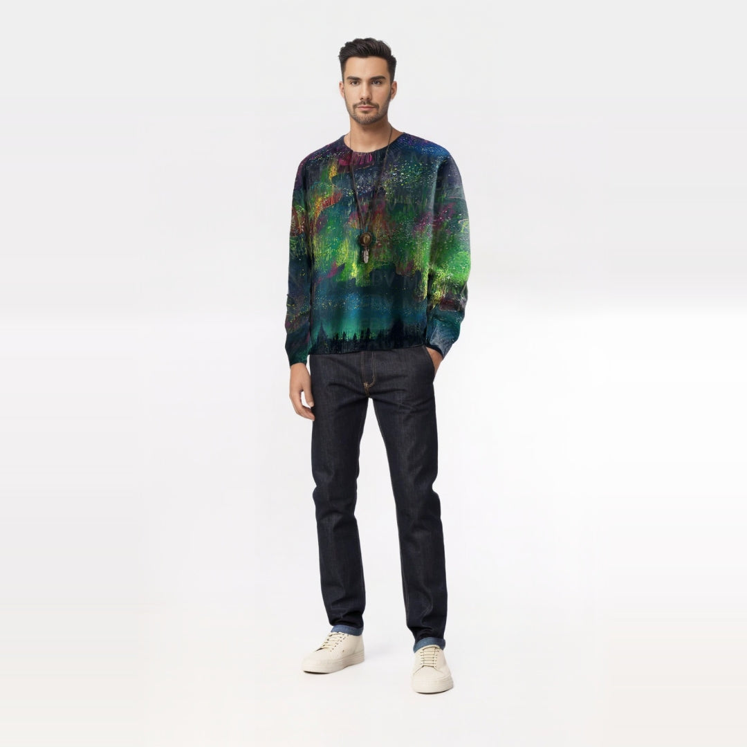 Unisex Multicolour Art Sweater [SELECTION] - ALOE WINGS STORE