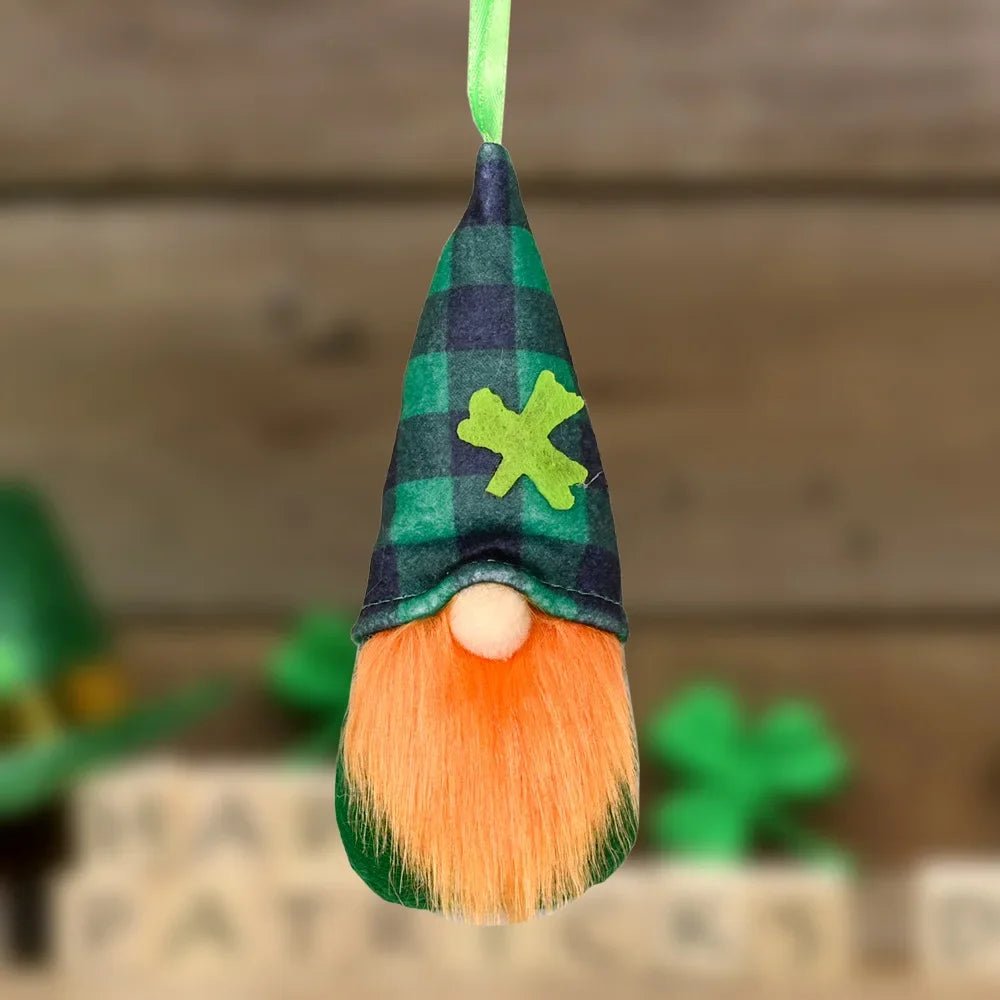 22 Styles St Patrick's Day Decorations Plush Gnome Green Faceless Doll Irish Day Party Decor Saint Patrick Ornaments Irish Gifts-ALOE WINGS STORE